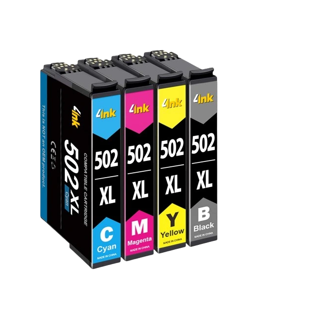 Zestaw tuszy INQ 502 XL CMYK do Epson WF2860/ XP5105/ WF2800 zamiennik